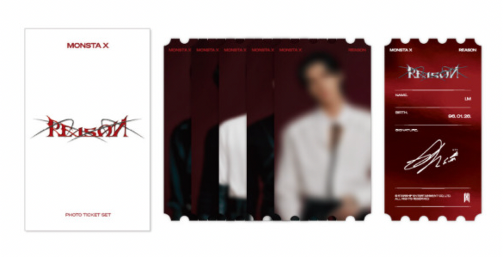 MONSTA X Pop Up Store: Reason - Official Merch