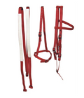 RACE SET, H/S, REINS, CAVESON, GREEN