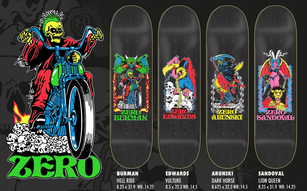 Zero Edwards - Vulture 8.5" Skateboard Deck