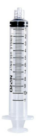 General Purpose Syringe Nipro™ 10 mL Luer Lock Tip Without Safety - JD+10L-WEI