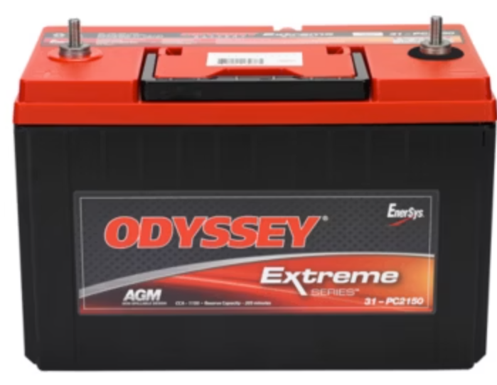 Odyssey Battery ODX-AGM31 Performance (31-PC2150S)