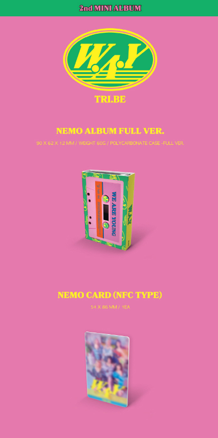 Tri.Be 2nd Mini Album - W.A.Y (Nemo Version)