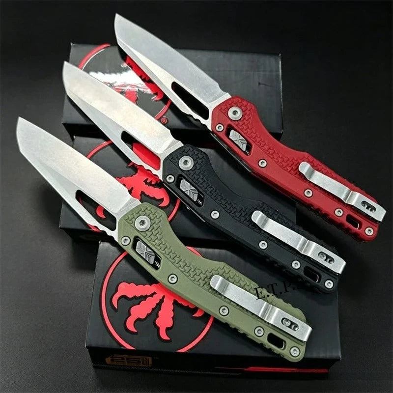 MSI RAM-LOK 210T-10PMBK Folding Pocket Knife Lightweight for Outdoor EDC Camping Fishing Hunting Multifunctional Tools