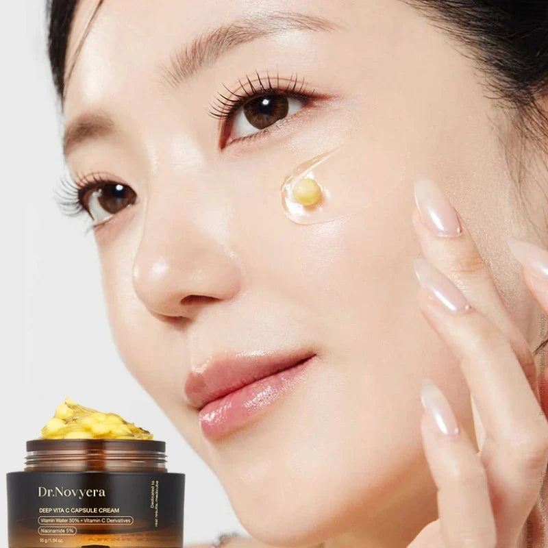 Vitamin C Capsule Moisturizing Cream Transparent Gel Tone-up Cream Niacinamide Gel Hydrating Glossy Filler Cream Korean Skincare