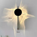 Stainless Rotatable Shadow Art Sconce Creative Corrugated LED Wall Light  Bedroom Bedside Parlor Stairs Aisle Atmosphere Light