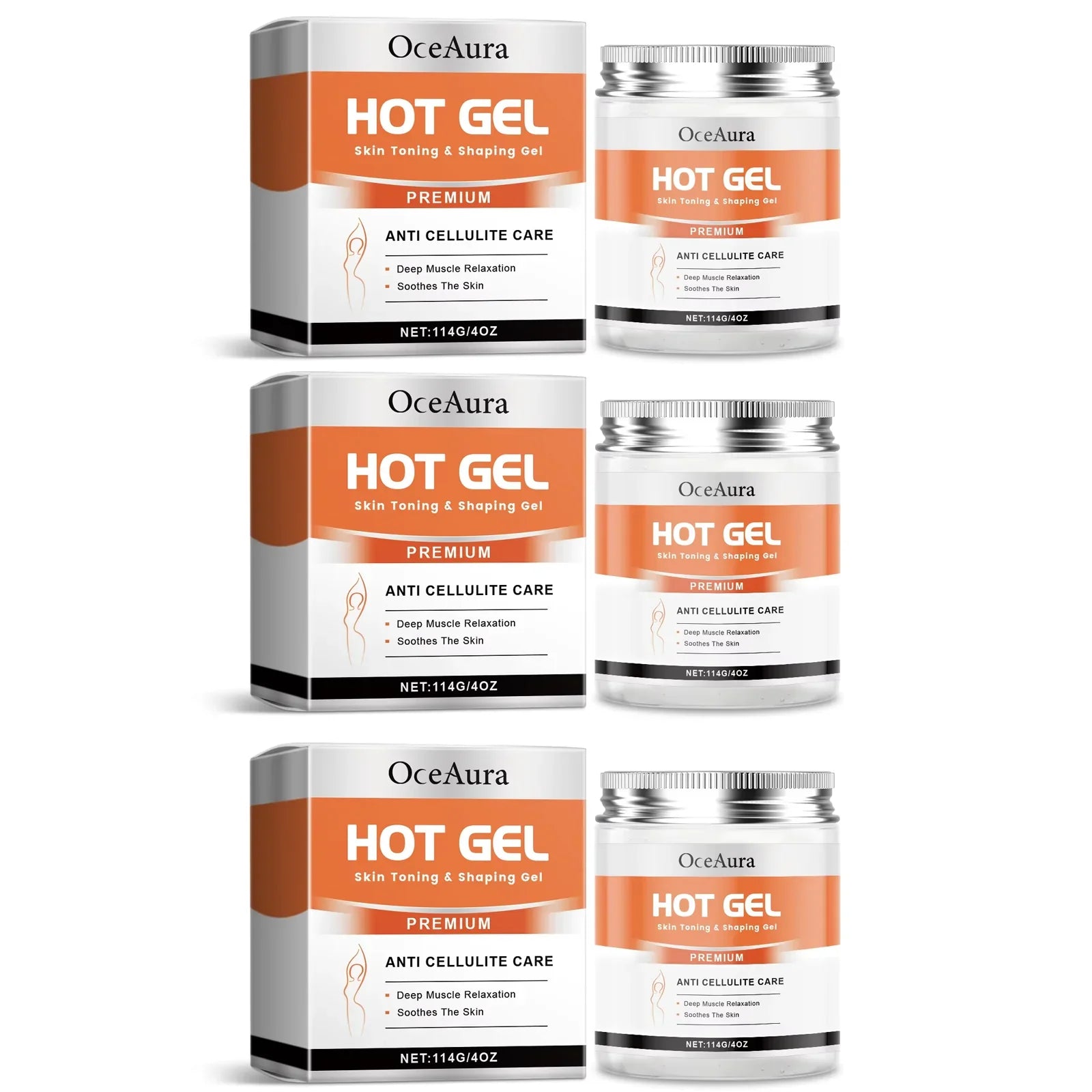 Hot Body Slimming Cream Anti Cellulite Fat Burner Tightens Belly Anti Sagging Sweating Enhancer  Abdominal Muscle Shaping Cream