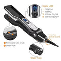 High quality   Wide Plate Steam Hair Straightener Temperature Controlled Perm Negative Ions Do Not Hurt Hair Ceramic Plate Strai