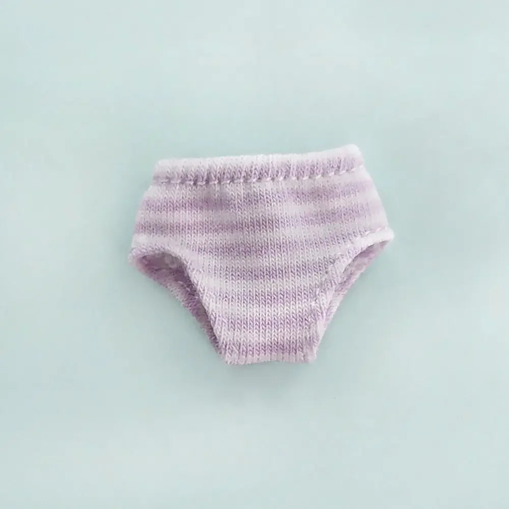 Cute OB11 Doll's Underwear DIY Elasticity Cotton Underwear 12 Colors Briefs Underwear