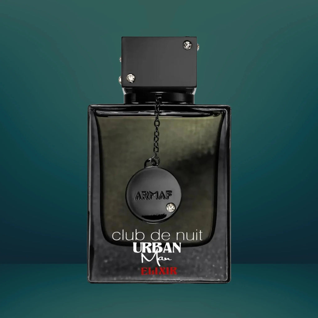 Armaf Club De Nuit Urban Man Elixir EDP 3.6oz – Bold Woody Amber Cologne, Gift for Halloween, Thanksgiving & Christmas