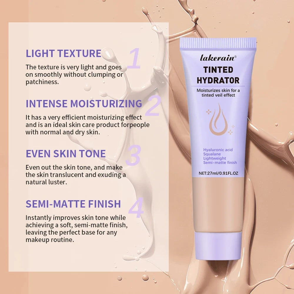 BB Cream Cover Serum Skin Tint Tinted Moisturizer Skin Care Foundation Makeup Concealer Even Skin Tone