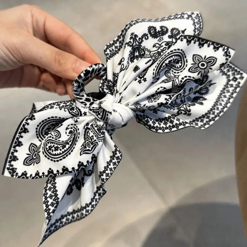 New Double-Sided Cashew Flower Love Grabbing Clip Butterfly Knot Hair Clip Summer Vacation Shark Clip Fashion