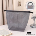 1PC/2PCS Travel Makeup Storage Bag - Large Capacity, Waterproof, Hand-Held, Suitable For Outdoor Swimming And Carrying.