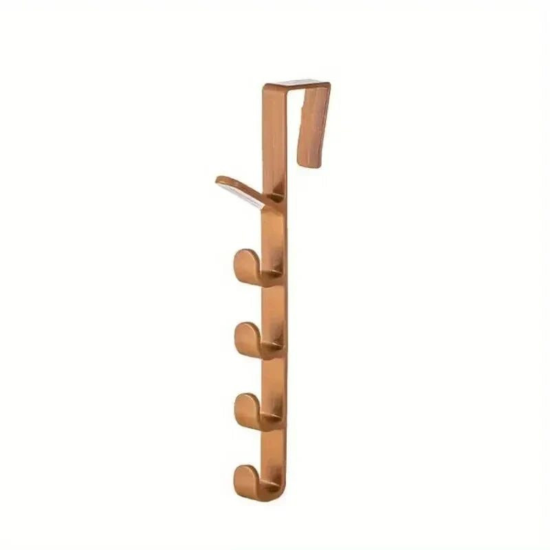 1pc Bedroom Door Hanger Clothes Hanging Rack Over the Door Plastic