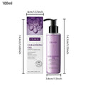 Facial Cleansing Oil Non-Greasy Facial Cleanser Moisturizing Grape Oil Makeup Remover Mild Non-irritating face Cleansing oil