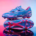 New Men Kids Football Boots Ultralight Boys Professional Soccer Shoes Cleats Non-Slip Match Grass Training Shoes Drop Shipping