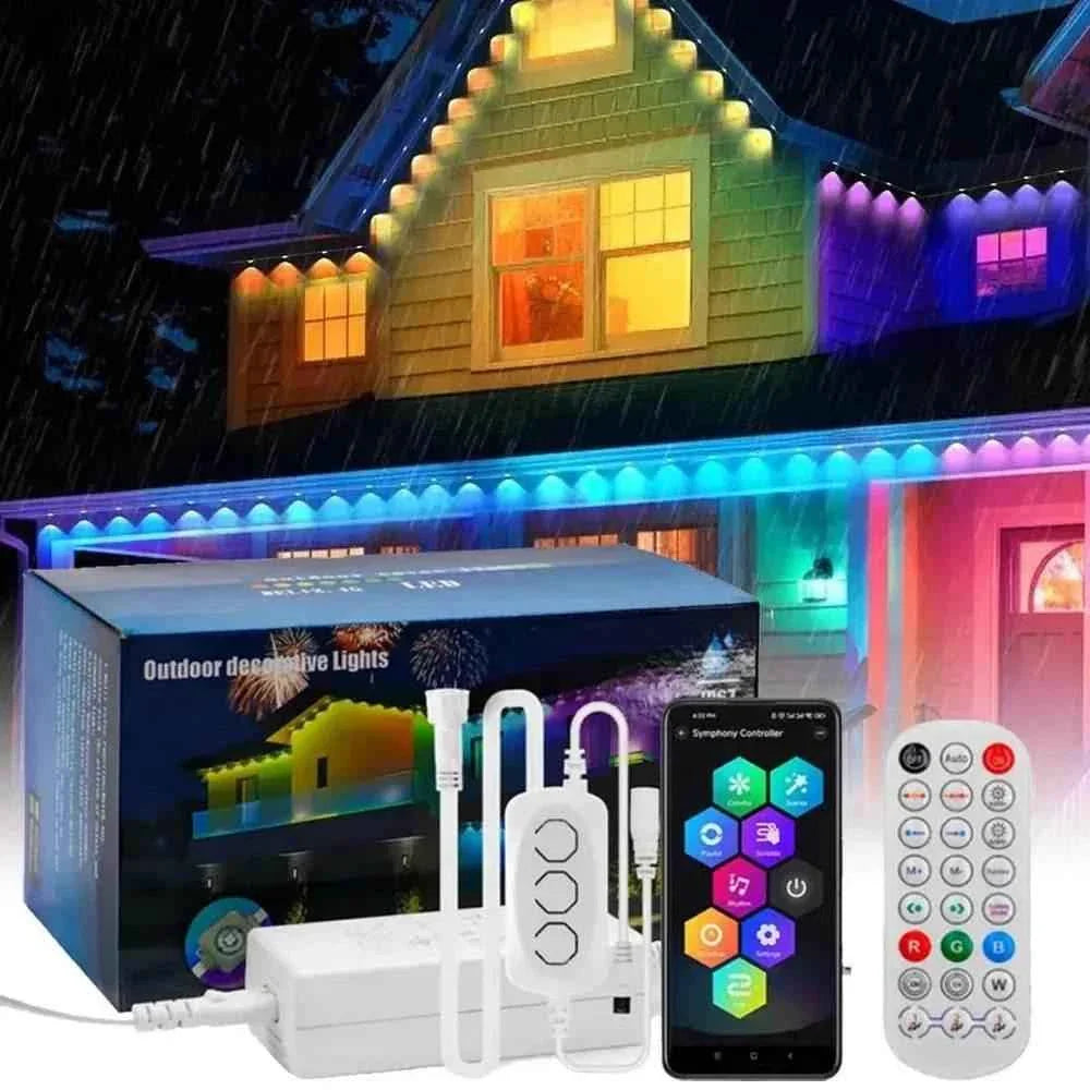 Permanent RGBIC LED Smart Outdoor Lights
