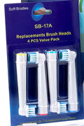 Intelligent Rotating Electric Toothbrush Rechargeable Rotary Brush Compatible with Oral B Replacement Electric Brush Heads