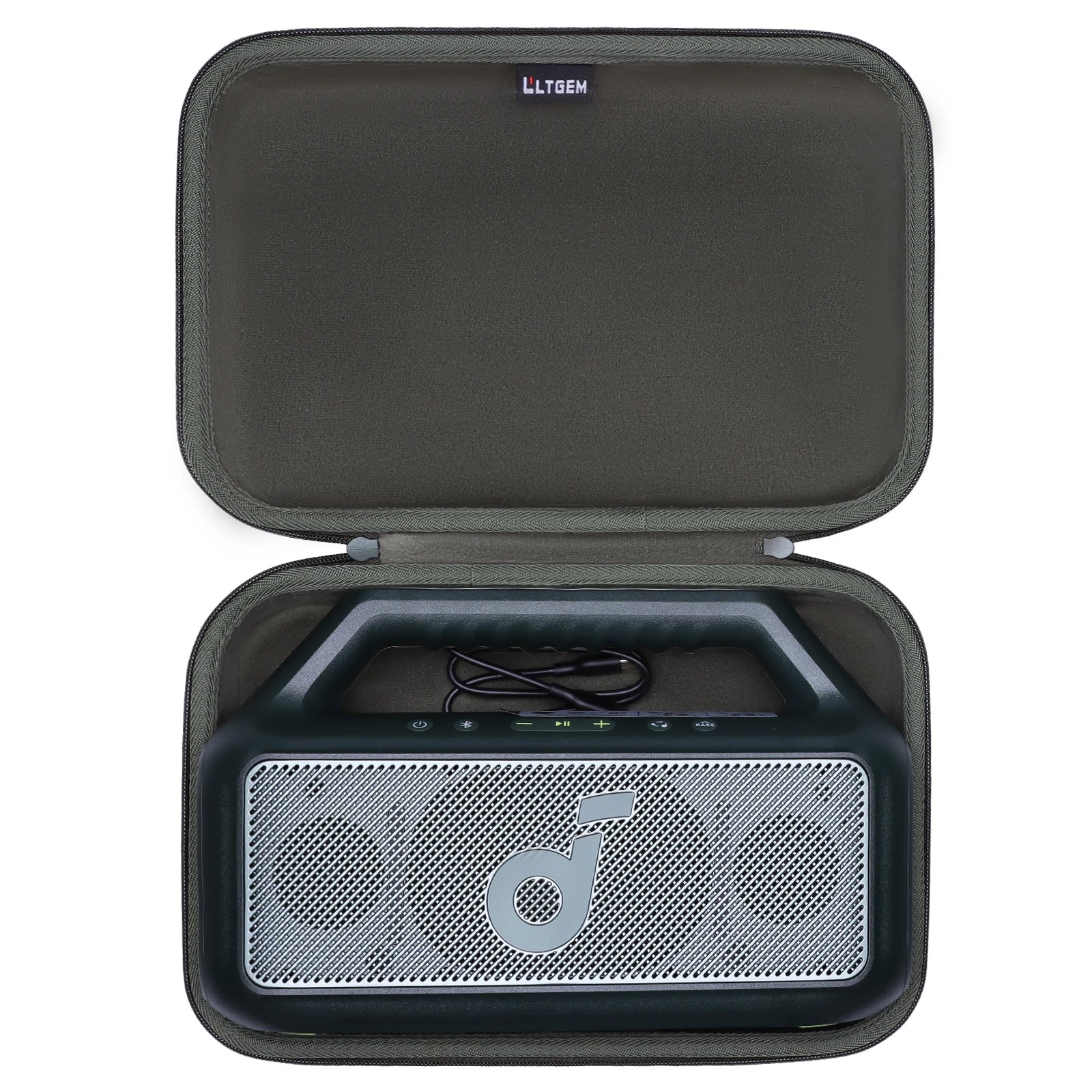 Bluetooth Speaker Case for soundcore Boom 2 Outdoor Bluetooth Speaker Storage Carrying Bag Accessories for Bluetooth Speaker