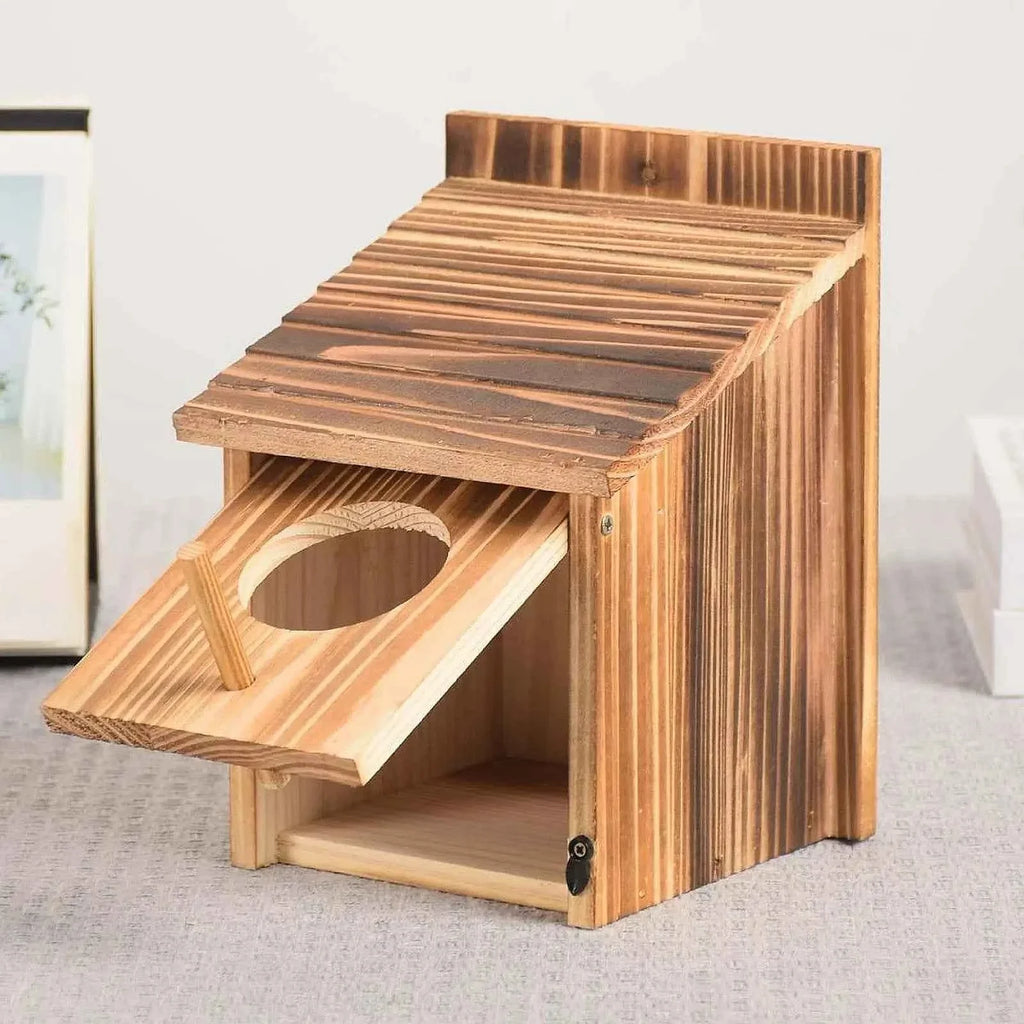 Outdoor Bird House Bluebird House Hanging Birdhouse for Window Balcony Patio