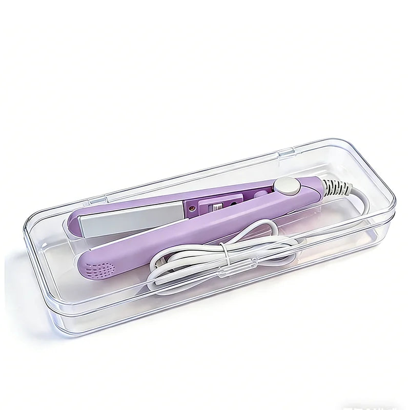 New Curling Iron Mini Hair Straightener Iron Ceramic Straightening Styling Tools Hair Curler Flat Iron Beard Straightener