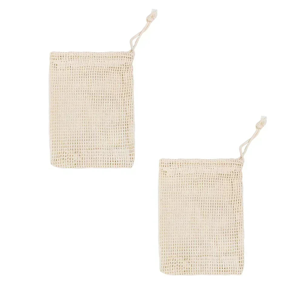 Soap Foaming Net Mesh Bags Bath Washing Tools Body Cleaning Bubble Helper Mesh Deep Cleaning Home Bathroom Exfoliating Supplies