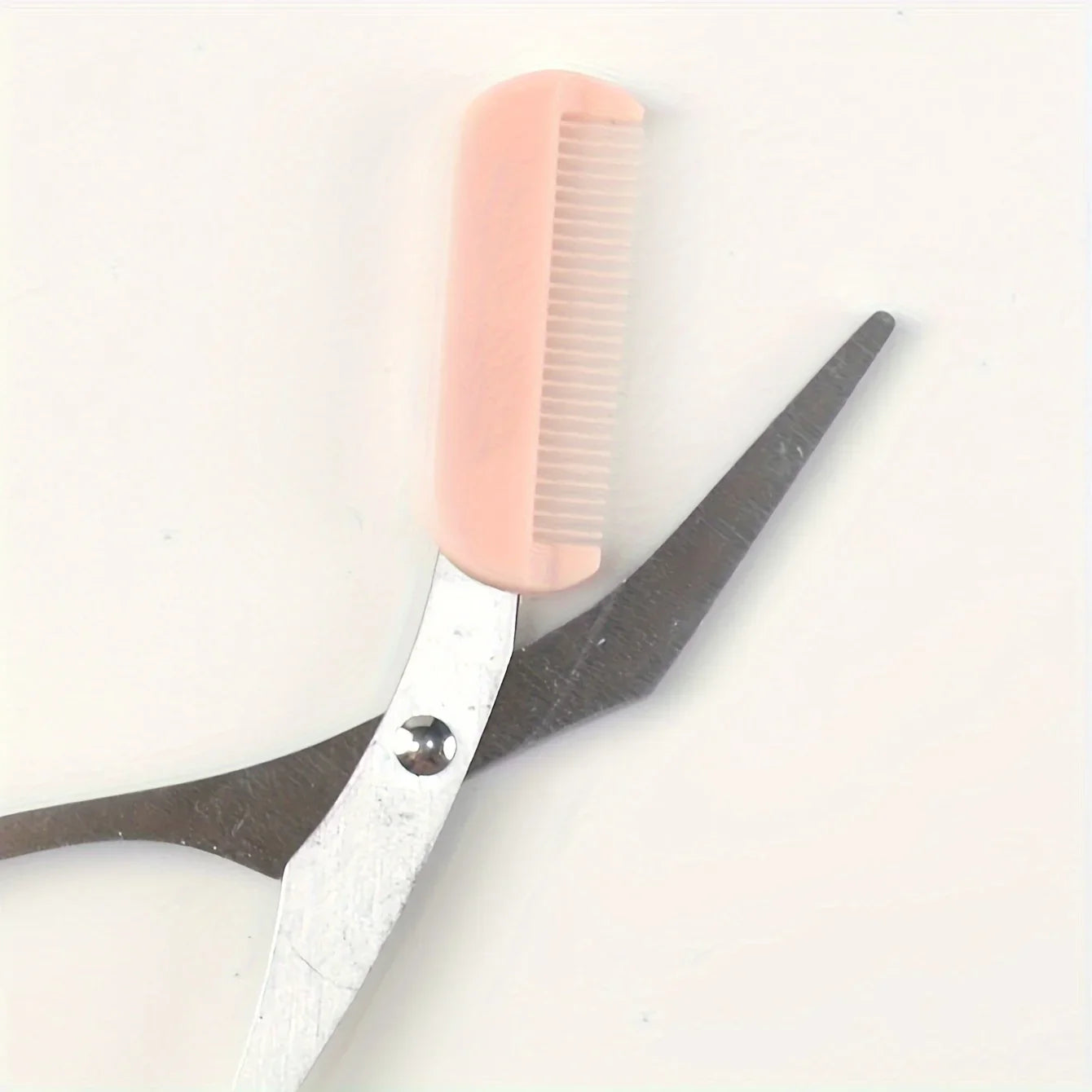 Eyebrow Razor Scissor Stainless Steel Safe Anti-scratch Trimmer for Beginners Crescent Sharp Beauty Tool Multi-color