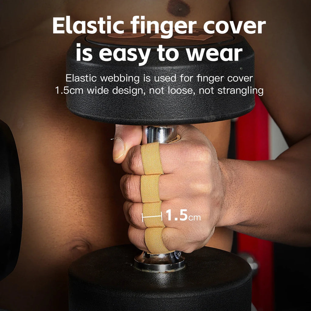 Leather Weight Lifting Training Gloves | Palm Protection for Gym Workouts