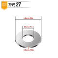 1PC Self-Adhesive Stainless Steel Faucet Decorative Cover Shower Chrome Finish Water Pipe Wall Covers Bathroom Accessories
