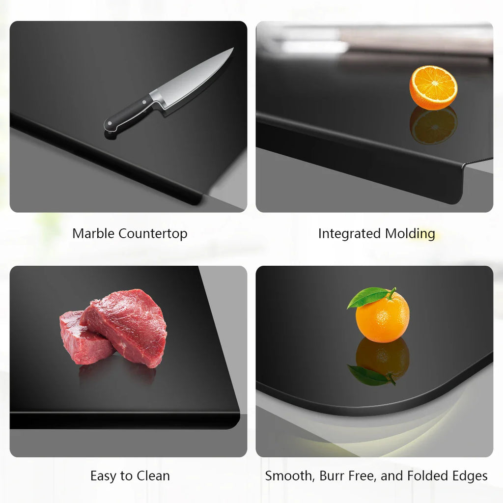 Acrylic Cutting Board With Lip Anti Slip Countertop Protector