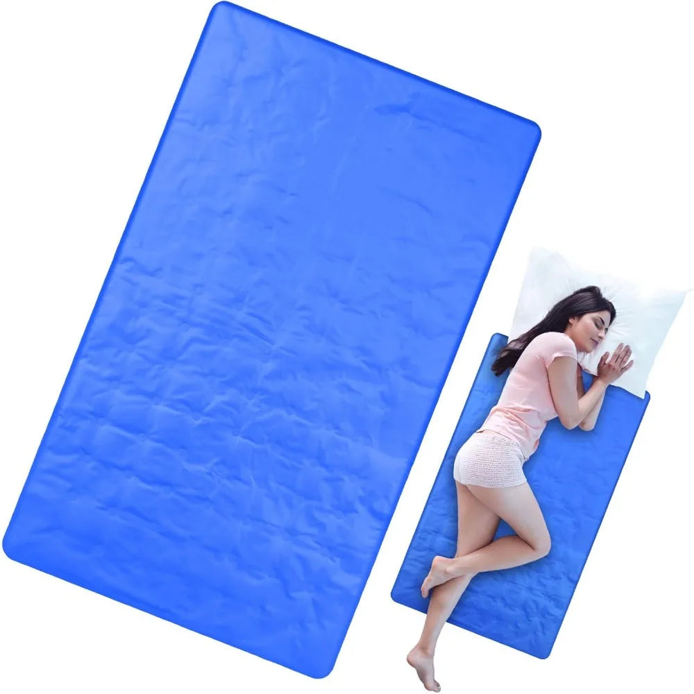 Cooling Gel Bed Mat for Hot Sleepers Pain Relief No Water or Electricity 48x28