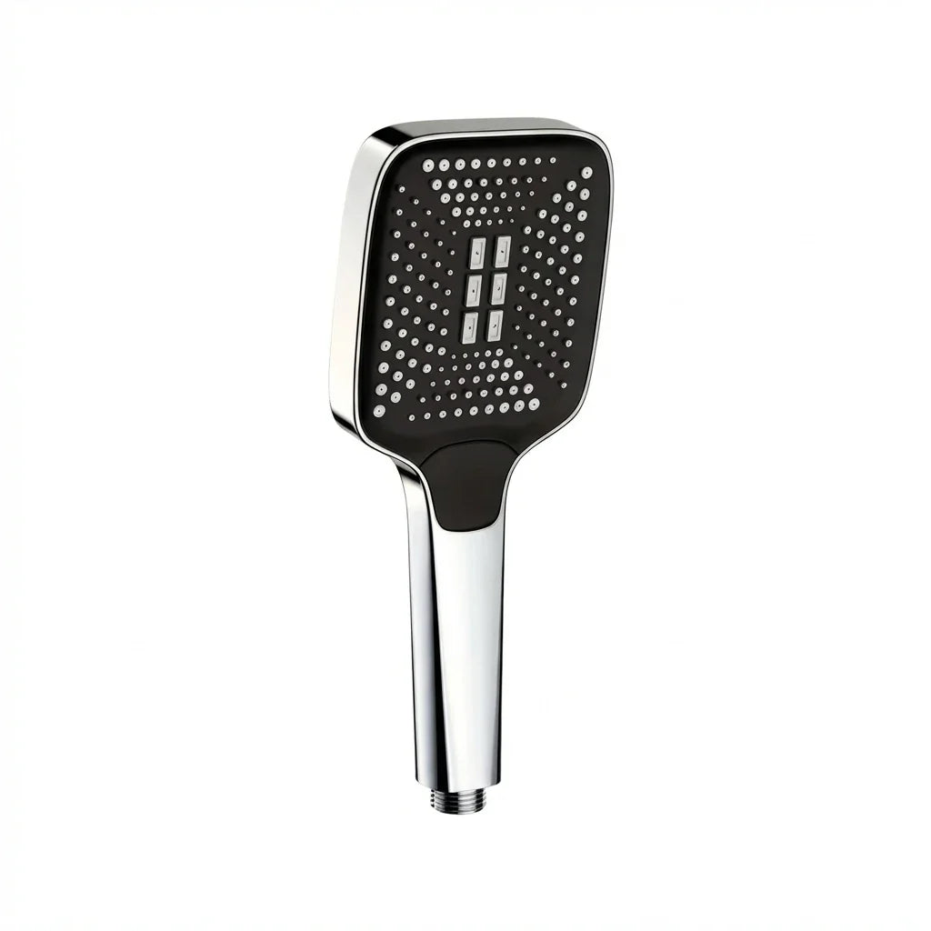 Adjustable 3-Mode Rainfall Shower Head Large Flow High Pressure Water Saving Shower Mixer - Bathroom Accessory