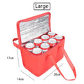 Portable Lunch Cooler Bag Folding Insulation Picnic Ice Pack Food Thermal Bag Drink Carrier Insulated Bags Beer Delivery Bag