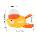Interactive Dog Cat Toy Pet Automatic Food Treat Dispenser Cartoon Duck Design Slow Food Pet Snack Feeder for Dogs Cats Training