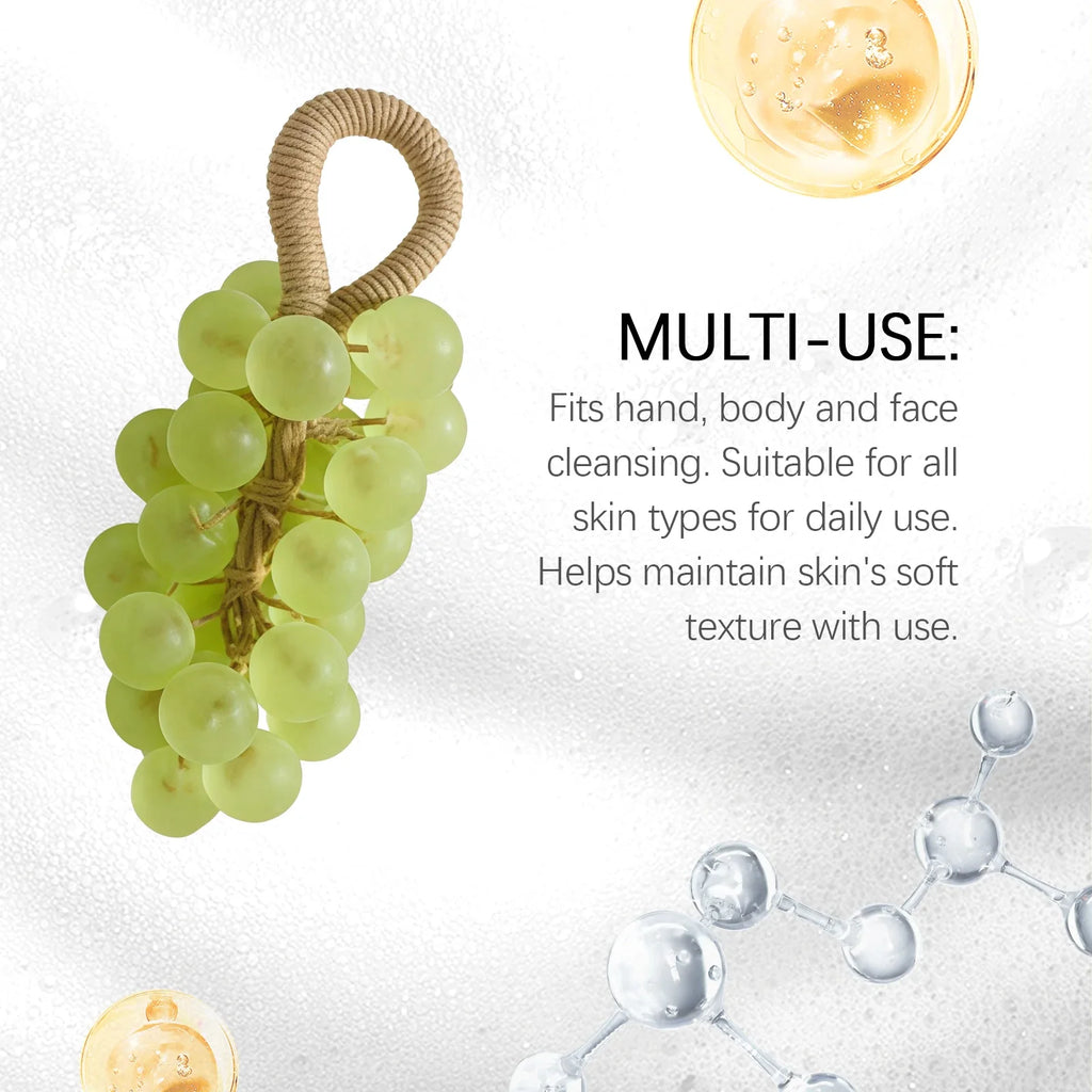 Grape Hand Soap Deep Clean Remove Dirt Hydrating Nourish Soften Hand Skin Repair Dryness Smooth Texture Delicate Handmade Soaps