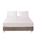 Waterproof Mattress Protector, Breathable Noiseless Mattress Topper, Bed Smooth Jersey Mattress Cover Fully Fitted Sheet