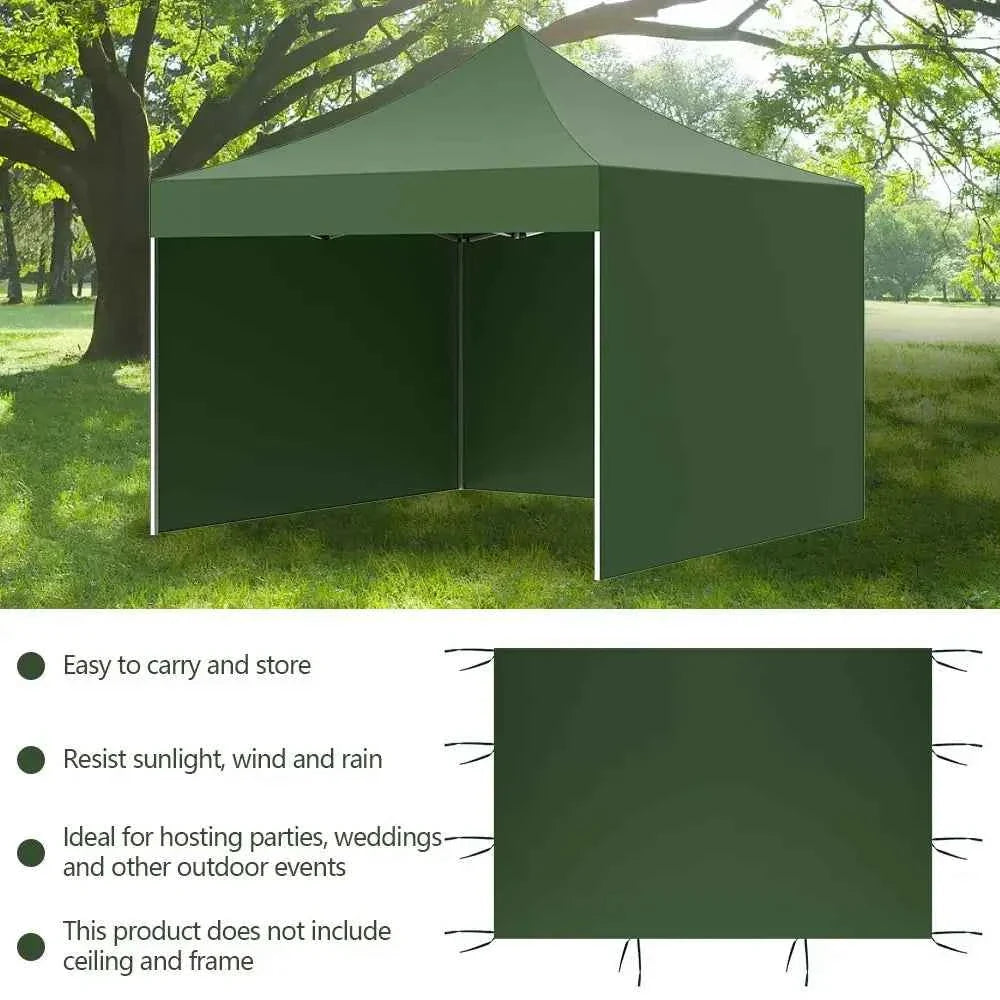 3x2m Waterproof Gazebo Awning Sunshade - Durable Oxford Sun Shade Sail for Camping & Garden