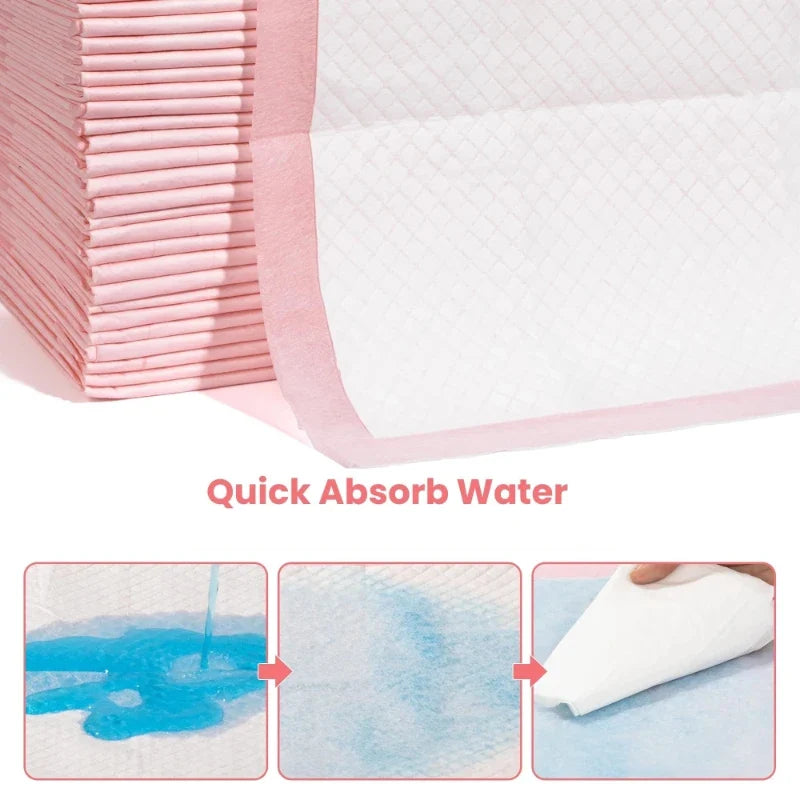 Dog Pee Pads Training Pads Upgrade All-Purpose Super Absorbent Leak-Proof Quick Dry Odor Control for Cat Rabbit