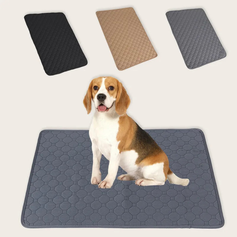 Reusable Waterproof Dog Crate Mat Washable Pet Pee Pad Breathable Kennel Bedding Blanket For Puppy And Large Dogs