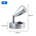 DC12V LED Spot Reading Light RV Boat Caravan Camp Trailer Bedside 3W Aluminum Spotlight Adjustable Interior Lighting With Switch
