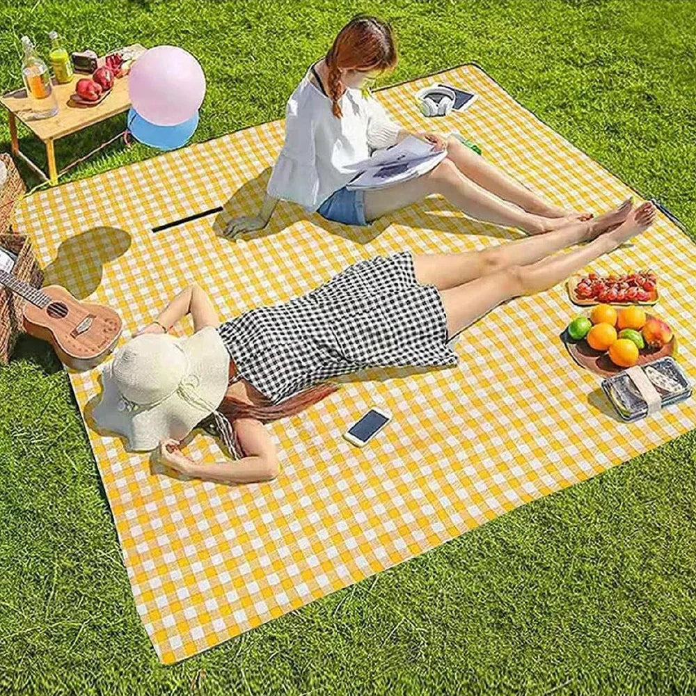 Waterproof Sandproof Picnic Blanket Portable Outdoor Camping Mat