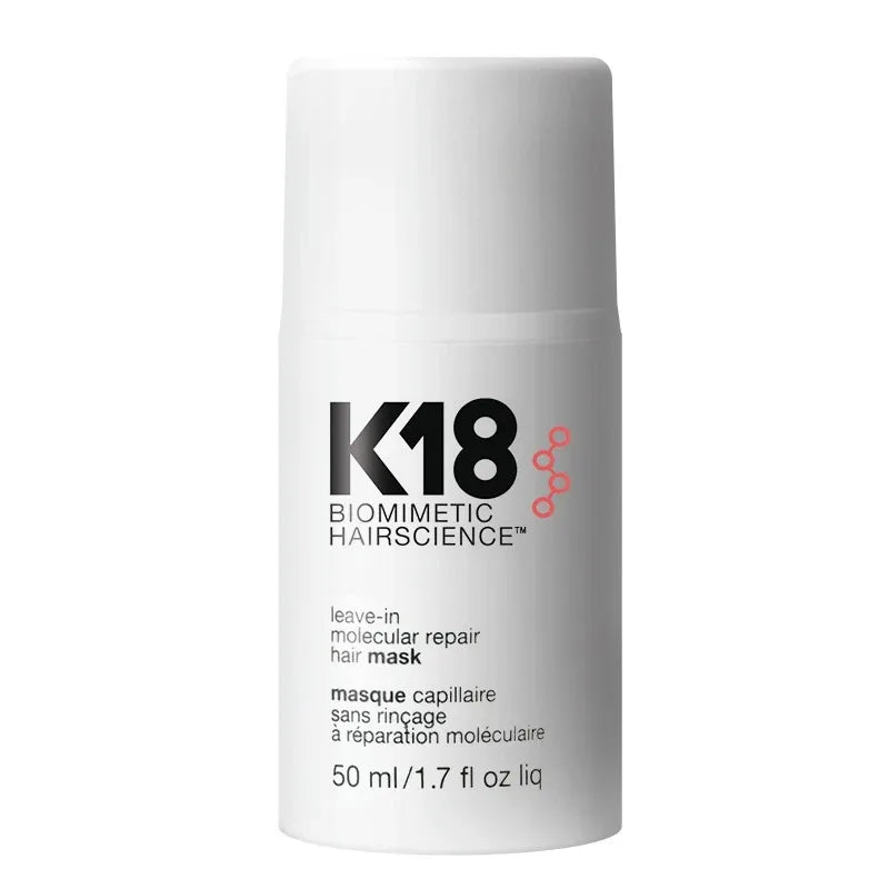 New Upgrade K18 Leave-In Molecular Repair Hair Mask Deep Conditioning Keratin Treatment Soften Hair Smoothing Healthy Hair Care