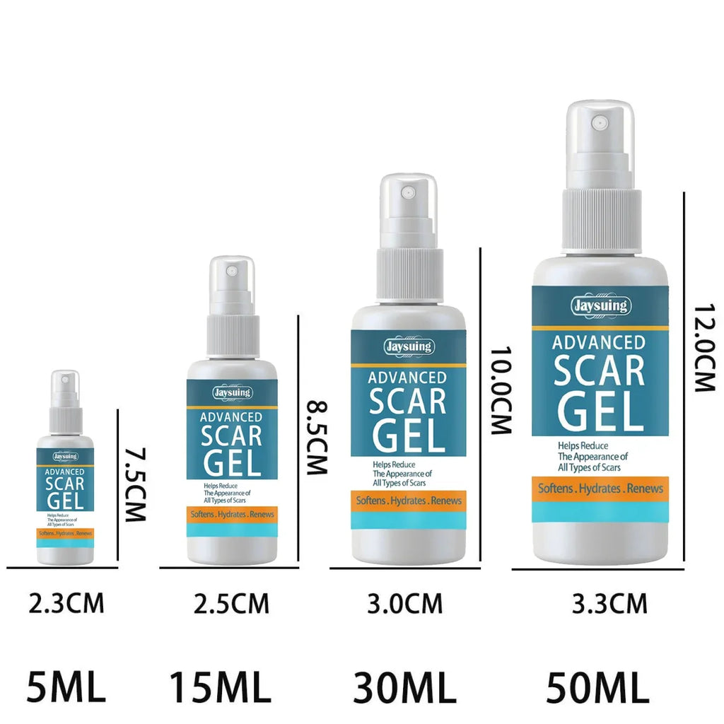 Jaysuing Fade Scar Cream Gel Skin Scar Repair Cream Postpartum Stretch Mark Scar Surgery Smooths Skin