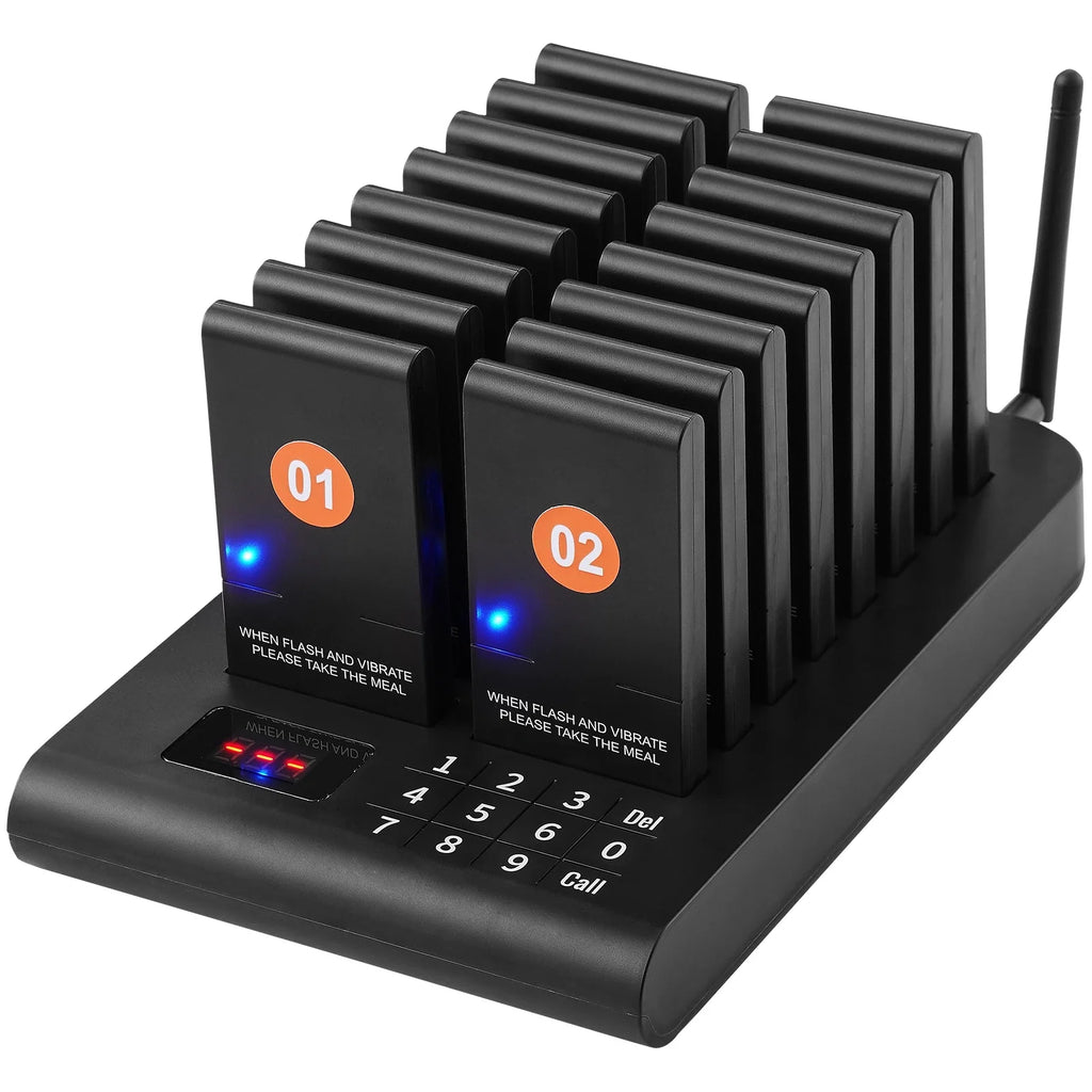 SucceBuy Restaurant Pager System With Vibration Beepers