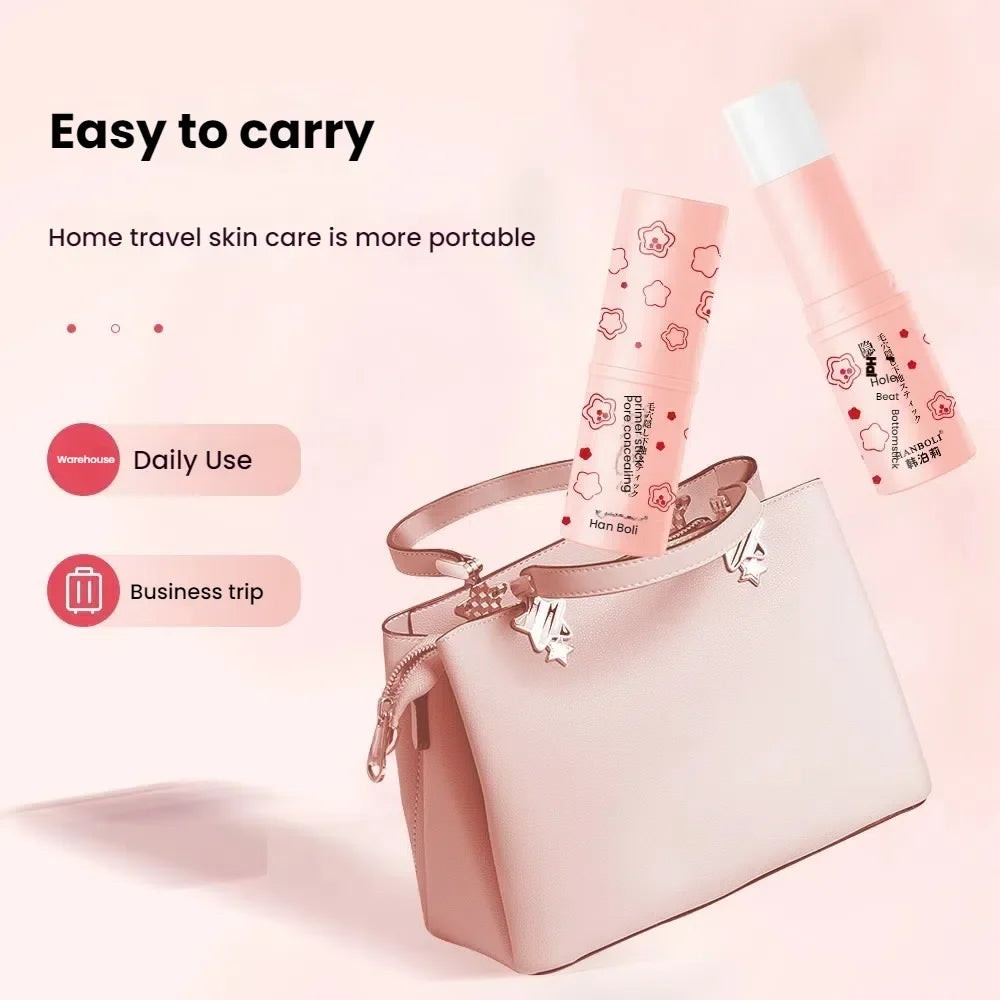 Invisible Pore Cream Moisturizing Facial Matte Prime Invisible Pore Primer Stick Smooth Brighten Face Skin Oil Control Care