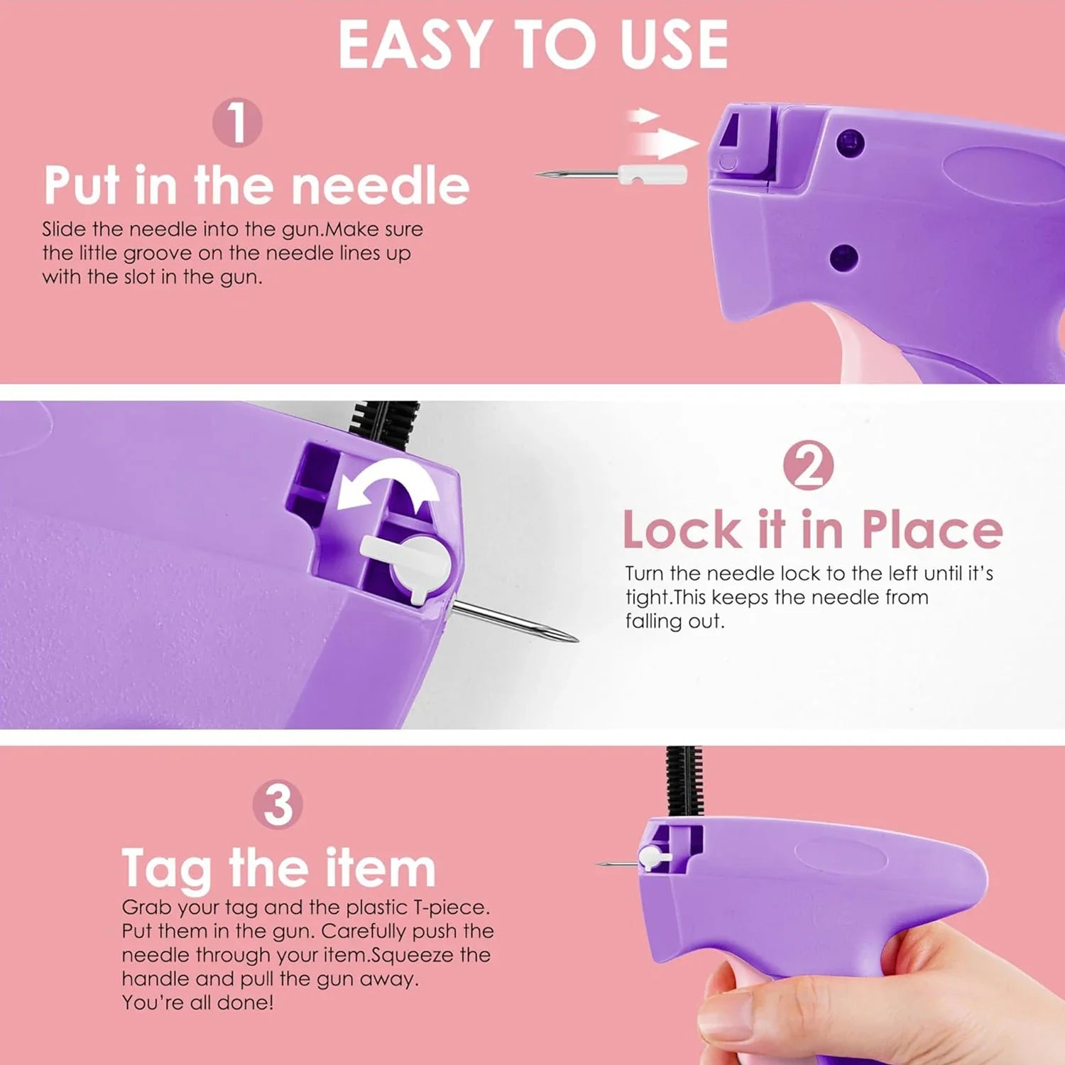 Stitch Gun Quick Clothing Fixer For Sewing And Hemming Tool
