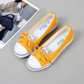 2026 New Women Shoes Fashion Canvas Shallow Casual Shoes for Woman Comfort Lace Flat Bottom Sneaker Designer Shoes Zapatos Mujer