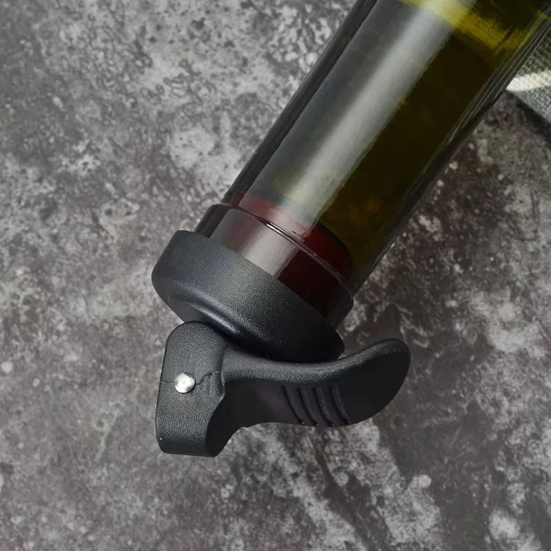 3Pcs Silicone Wine Stoppers Reusable Wine Bottle Stoppers Expanding Manual Beverage Bottle Stoppers Vacuum Bottle Stoppers