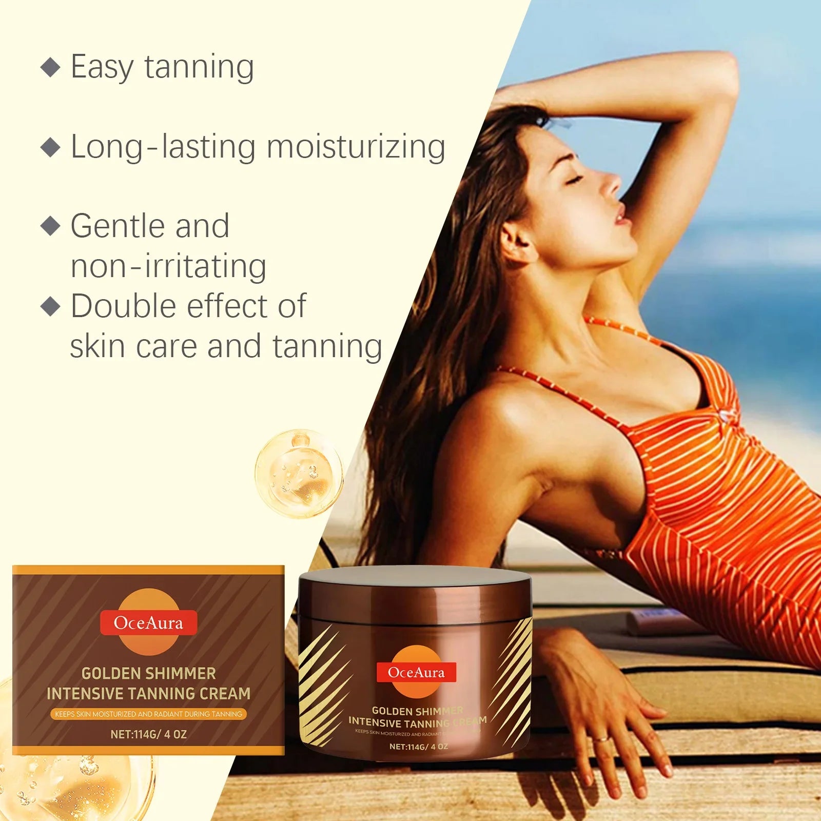 Natural Self Tan Lotion Body Tanning Accelerator Moisturize Rejuvenate Skin Melanin Enhancement Anti Sunburn Brown Tanning Cream