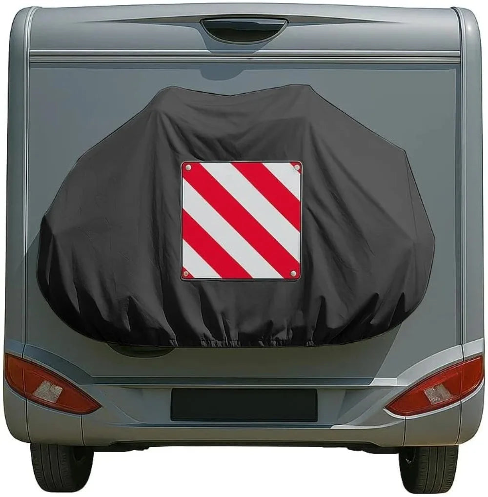 Caravan Rear Mount Bicycle Cover For 1 Or 2 Bikes Camping Accessories For Caravans And Motorhomes