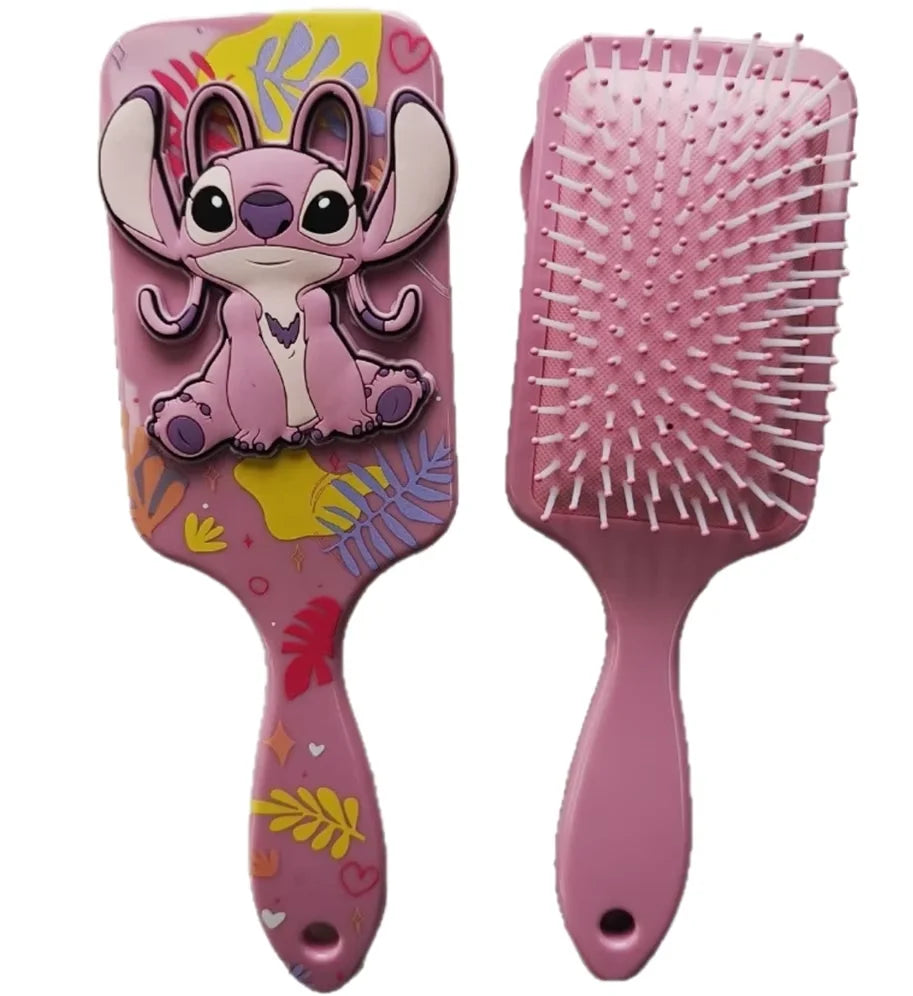 Lilo & Stitch Comb Disney Cartoon Series Anime Cute Stitch Peripheral Air Cushion Massage Comb Children Girl Student Comb Gifts